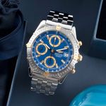Breitling Chronomat B13352 (2000) - Blauw wijzerplaat 39mm Staal (1/8)