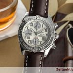 Breitling Chrono Cockpit A1335812A578 (Unknown (random serial)) - White dial 39 mm Steel case (3/8)