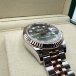 Rolex Lady-Datejust 279174 (2026) - Green dial 28 mm Steel case (4/8)