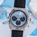 Breitling Chronomat 42 PB0134101C1S1 (2021) - Blauw wijzerplaat 42mm Staal (3/8)