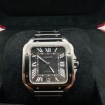 Cartier Santos WSSA0037 (2023) - Grijs wijzerplaat 40mm Staal (3/5)