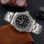 TAG Heuer Aquaracer 300M WAP2011 (Onbekend (willekeurig serienummer)) - Zwart wijzerplaat 41mm Staal (2/8)