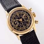Anonymous Vintage Unknown (1940) - Black dial 29 mm Yellow Gold case (1/8)
