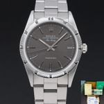 Rolex Air-King 14010 (1991) - 34mm Staal (1/8)