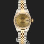 Rolex Lady-Datejust 69173 (1991) - 26mm Goud/Staal (3/8)