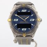 Breitling Aerospace Avantage E79362 (2005) - Blauw wijzerplaat 42mm Titanium (2/8)