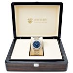 Rolex Air-King 14010 (2002) - Blauw wijzerplaat 34mm Staal (2/8)