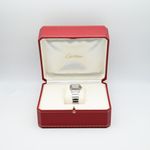 Cartier Santos Galbée 1565 (Unknown (random serial)) - White dial 24 mm Steel case (2/7)