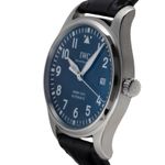 IWC Pilot Mark IW327010 (Onbekend (willekeurig serienummer)) - Blauw wijzerplaat 40mm Staal (6/8)