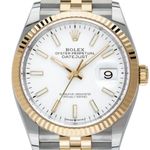 Rolex Datejust 36 126233 (2019) - 36mm Goud/Staal (1/7)