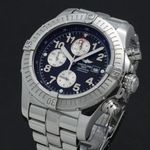 Breitling Super Avenger A13370 (2012) - Zwart wijzerplaat 48mm Staal (7/7)