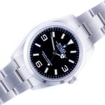 Rolex Explorer 124270 (2021) - Black dial 36 mm Steel case (1/8)