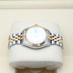 Rolex Lady-Datejust 179173 (2006) - Wit wijzerplaat 26mm Goud/Staal (3/7)