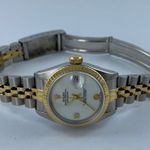 Rolex Lady-Datejust 6917 (1986) - White dial 26 mm Gold/Steel case (2/8)