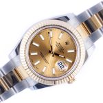 Rolex Datejust II 116333 (2015) - Champagne dial 41 mm Gold/Steel case (1/8)