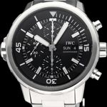 IWC Aquatimer Chronograph IW376804 (2016) - Zwart wijzerplaat 44mm Staal (1/8)