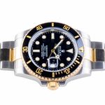 Rolex Submariner Date 116613LN (2017) - Black dial 40 mm Gold/Steel case (6/8)