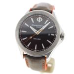 Baume & Mercier Clifton M0A10411 (2022) - Zwart wijzerplaat 42mm Staal (1/7)