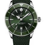 Breitling Superocean Heritage 42 AB3111361L1S1 (2026) - Groen wijzerplaat 42mm Staal (1/1)
