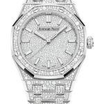 Audemars Piguet Royal Oak Selfwinding 77452BC.ZZ.1365BC.01 (2025) - Diamond dial 34 mm White Gold case (1/1)