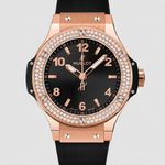 Hublot Big Bang 38 mm 361.PX.1280.RX.1104 (2023) - Black dial 38 mm Rose Gold case (1/1)