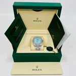 Rolex Datejust 41 126300 (2021) - Turquoise wijzerplaat 41mm Staal (4/8)