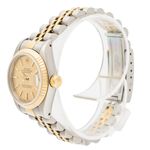 Rolex Lady-Datejust 69173-1 (1991) - Champagne wijzerplaat 26mm Goud/Staal (2/6)