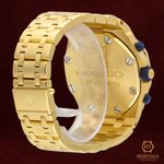 Audemars Piguet Royal Oak Offshore Chronograph 25721BA.OO.1000BA.02.A (2011) - 42mm Geelgoud (8/8)