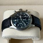 IWC Pilot Chronograph IW374101 (1995) - Black dial 36 mm Steel case (5/7)