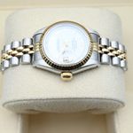 Rolex Lady-Datejust 69173 (1986) - White dial 26 mm Gold/Steel case (8/12)