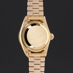 Rolex Lady-Datejust 6917 (1981) - Black dial 26 mm Yellow Gold case (7/8)