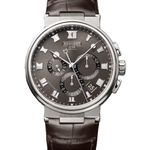 Breguet Marine 5527TI/G2/9WV (2026) - Grijs wijzerplaat 42mm Titanium (1/1)