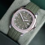 Patek Philippe Aquanaut 5267/200A (2024) - Groen wijzerplaat 39mm Staal (1/4)