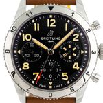 Breitling Classic AVI A233803A1B1X1 (2025) - Zwart wijzerplaat 42mm Staal (2/7)