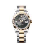 Rolex Datejust 36 126233 (2022) - Grey dial 36 mm Gold/Steel case (1/8)