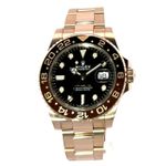 Rolex GMT-Master II 126715CHNR (2023) - Zwart wijzerplaat 40mm Roségoud (2/8)