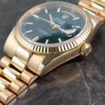 Rolex Day-Date 36 118238 (2001) - Black dial 36 mm Yellow Gold case (8/8)