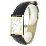 Cartier Tank Solo W5200002 (2020) - Silver dial 31 mm Yellow Gold case (2/7)