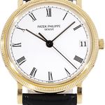 Patek Philippe Golden Ellipse 5738/1R-001 (Unknown (random serial)) - Black dial 35 mm Rose Gold case (2/5)