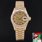 Rolex Lady-Datejust 69288 (1988) - 26 mm Yellow Gold case (1/8)