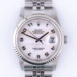 Rolex Datejust 36 16234 (1991) - Pearl dial 36 mm Steel case (3/7)