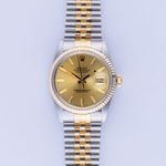 Rolex Datejust 36 16013 (1986) - 36 mm Gold/Steel case (3/8)