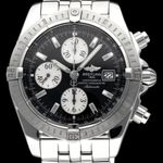 Breitling Chronomat Evolution A13356 (2007) - Zwart wijzerplaat 44mm Staal (1/7)