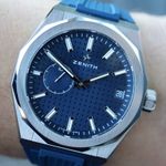 Zenith Defy Skyline 03.9300.3620/51.I001 (2022) - Blauw wijzerplaat 41mm Staal (2/8)