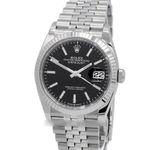 Rolex Datejust 36 126234 (2021) - Zwart wijzerplaat 36mm Staal (1/5)