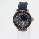 Blancpain Fifty Fathoms 5015-3603C-63B (2025) - Blauw wijzerplaat 46mm Roodgoud (5/5)