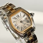 Cartier Roadster 2675 (2008) - Wit wijzerplaat 31mm Goud/Staal (2/6)