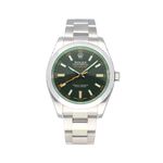 Rolex Milgauss 116400GV (2021) - Zwart wijzerplaat 40mm Staal (1/6)