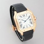 Cartier Santos WGSA0019 (2026) - Silver dial 39 mm Rose Gold case (2/8)