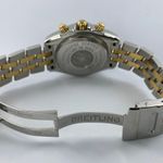 Breitling Chronomat Evolution B1335611/A571 (Onbekend (willekeurig serienummer)) - Wit wijzerplaat 44mm Goud/Staal (7/7)